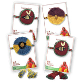 Plantable Rakhi For Brother-Eco-Friendly & Handmade- (Multi)